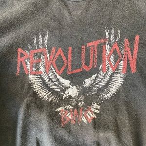 Anine Bing high neck sweatshirt